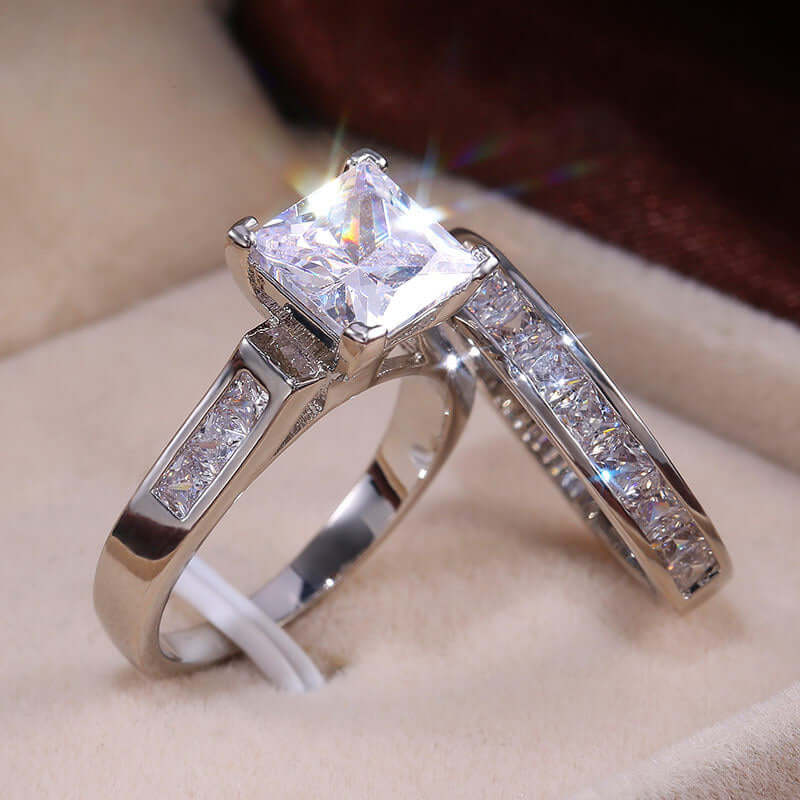 Temperament Zircon Engagement Ring