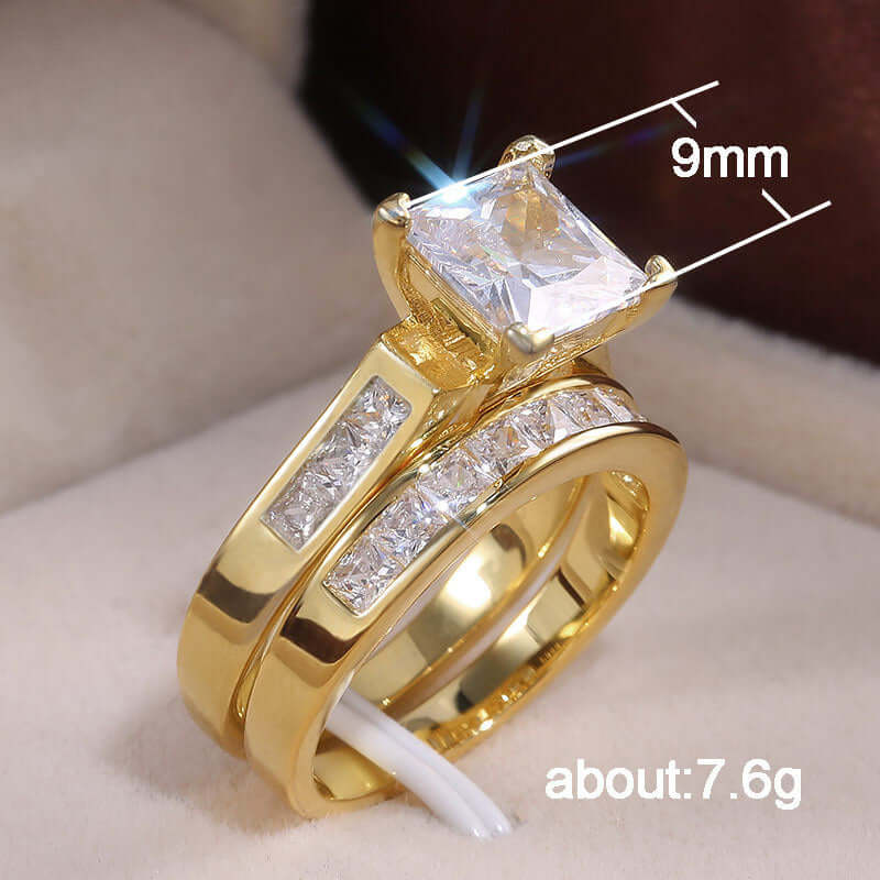 Temperament Zircon Engagement Ring