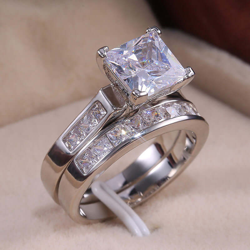 Temperament Zircon Engagement Ring
