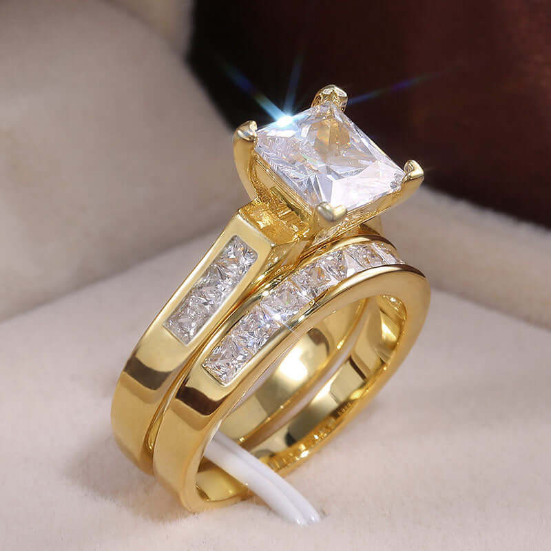 Temperament Zircon Engagement Ring