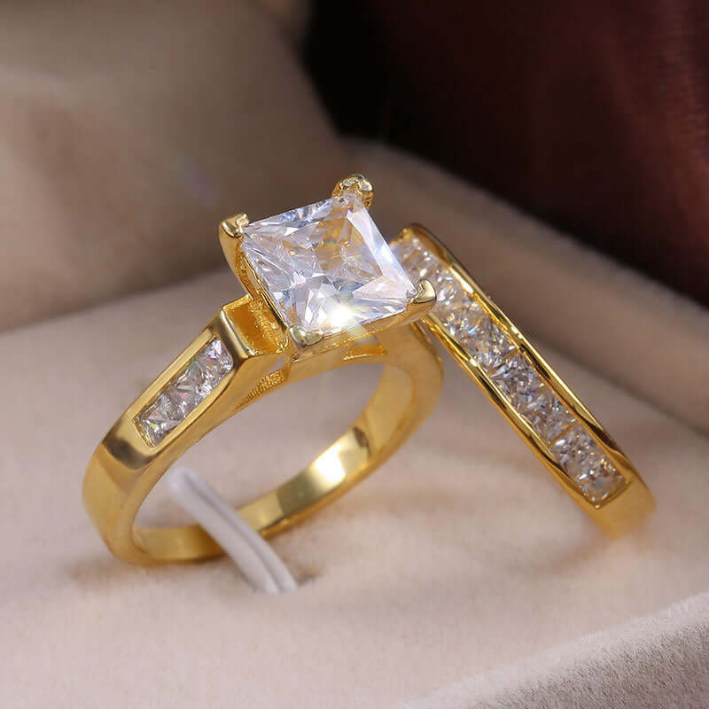 Temperament Zircon Engagement Ring
