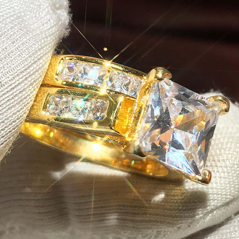 Temperament Zircon Engagement Ring